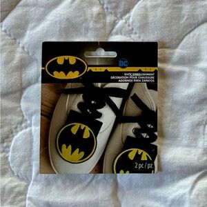 NEW DC Batman Glitter Emblem Patches - Black & Yellow